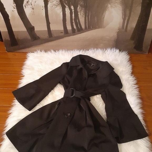 Black AB Studio Coat/Jacket - Picture 3 of 3